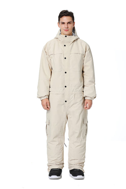 BGX  Men's one-piece Ski Suit  Snowsuits Jumpsuits