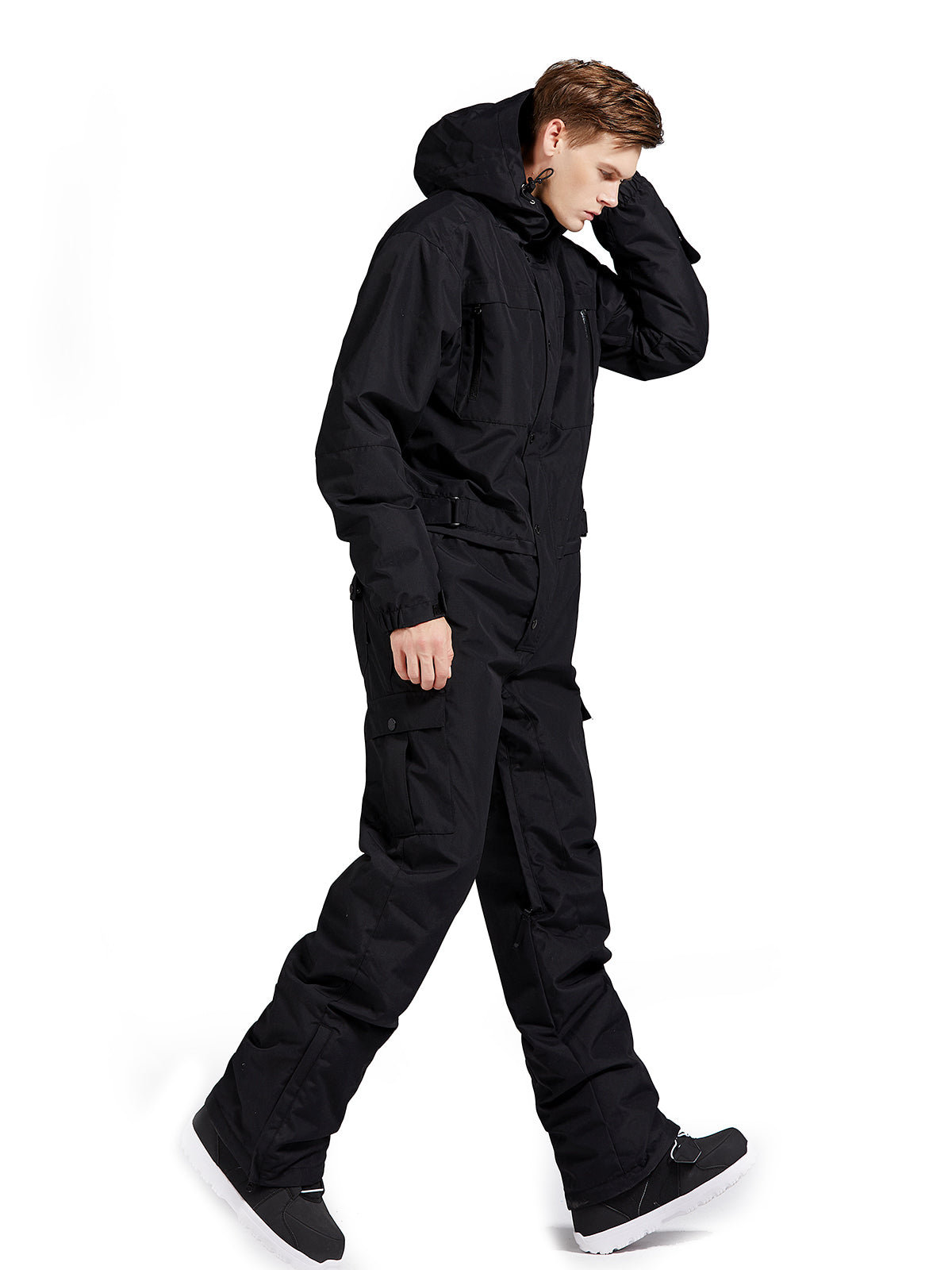 Mens ski suit hot sale one piece