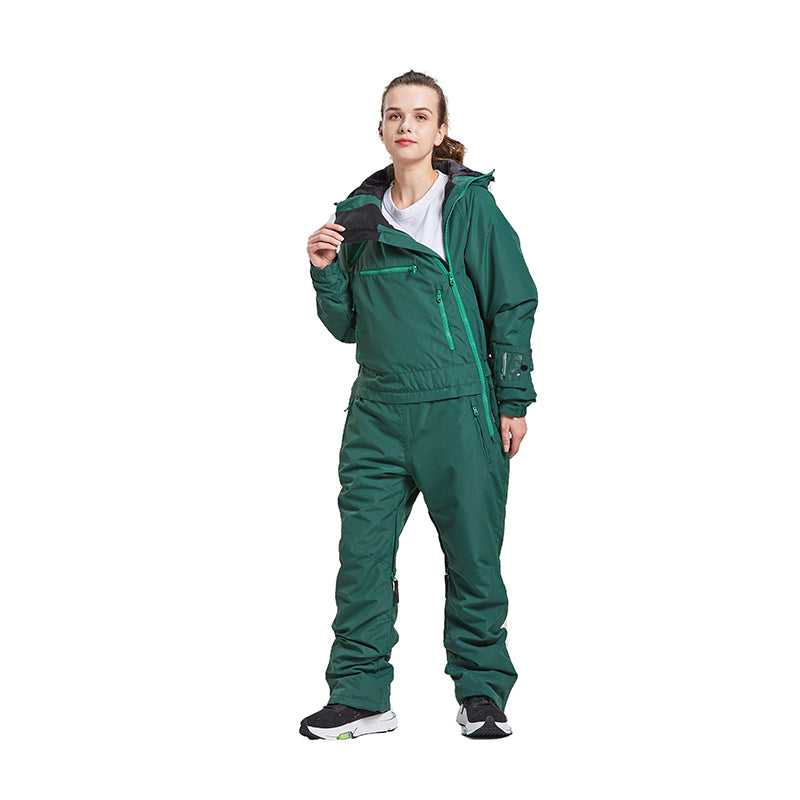 BUMDEEP Woman's Snowsuit  Onepiece Overall