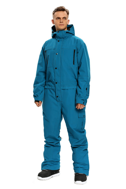 BGX  Men's one-piece Ski Suit  Snowsuits Jumpsuits