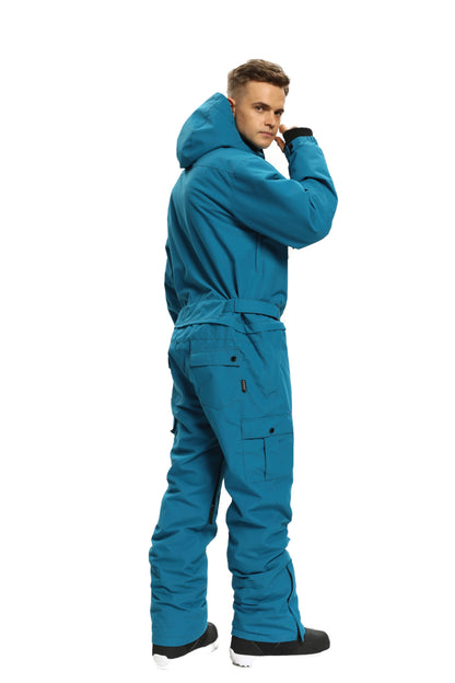BGX  Men's one-piece Ski Suit  Snowsuits Jumpsuits
