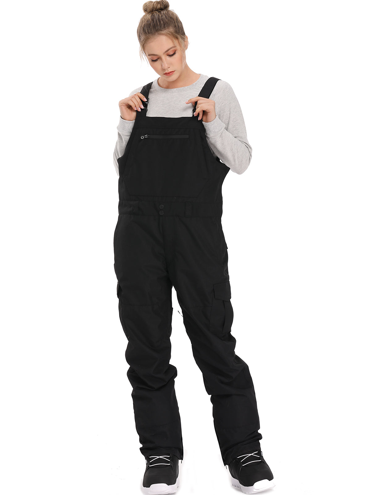 BUMDEEP Unisex Couple's Snow  Bib Pants