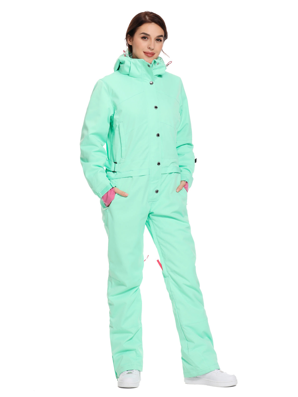 Bluemagic Womens Snow Onepiece Snowsuits Jumpsuits Galaxy / XL(height 175cm 70kg)