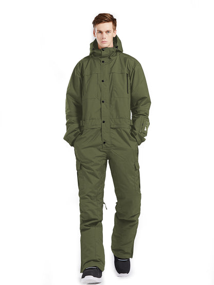 BGX  Men's one-piece Ski Suit  Snowsuits Jumpsuits
