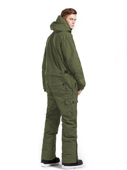 BGX  Men's one-piece Ski Suit  Snowsuits Jumpsuits