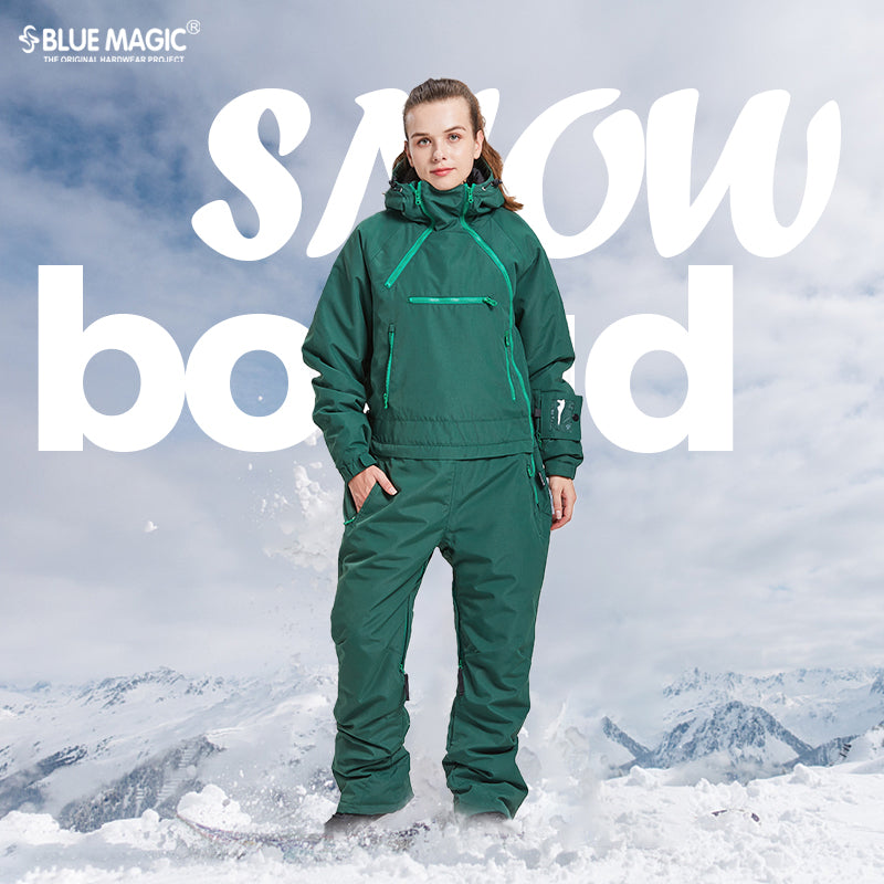 BUMDEEP Woman's Snowsuit  Onepiece Overall